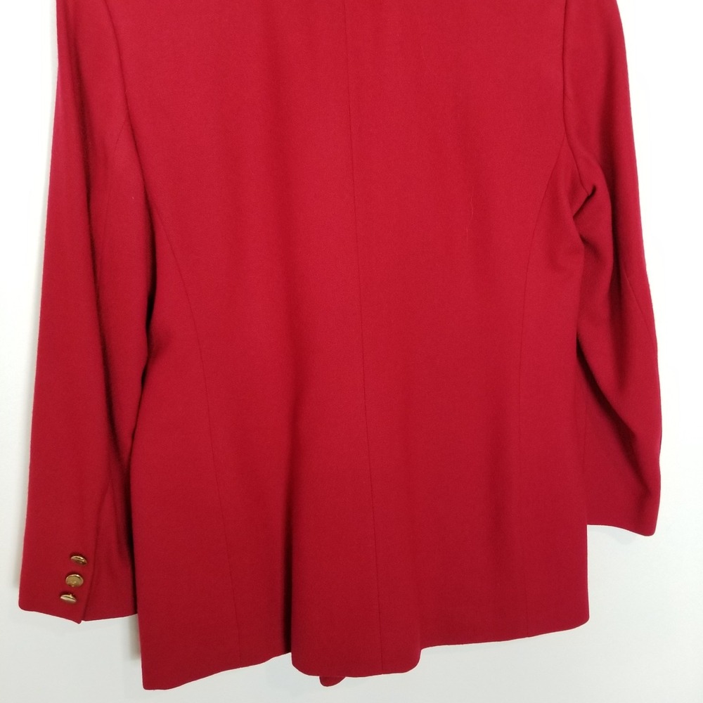 Vtg Pendleton Virging Wool Double-Breasted Blazer… - image 7